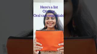 #oralcare essentials to carry for one day #travel ! #shortvideo