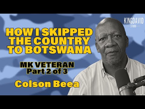 MK Veteran | Zuma wasn't HEAD of all MK Intelligence | Colson Beea PART 2