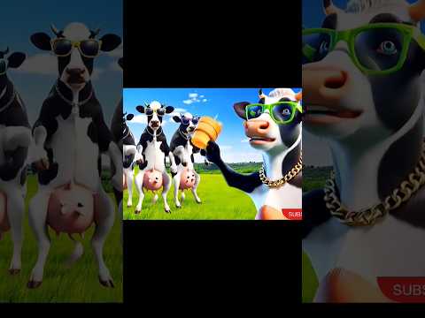 FUNNY COW DANCE 🤣🐮| COW SONG _ COW VIDEOS | DANCING COW | ANIMAL SOUND