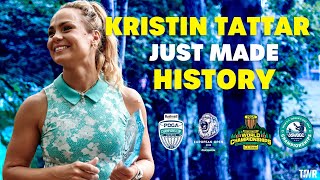 Kristin SWEEPS the Majors