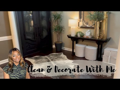 Deep clean with me | Decorate with me | Create a warm and cozy home