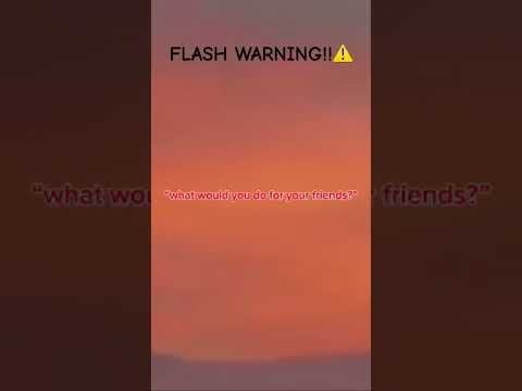 FLASH WARNING