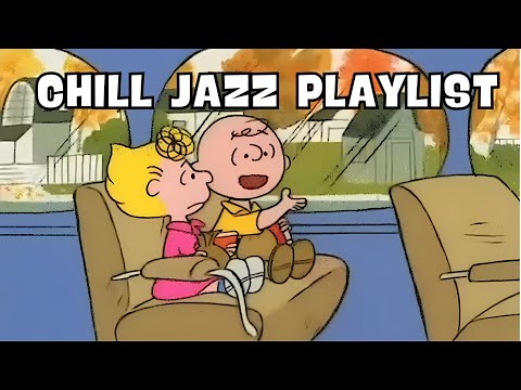 [𝐫𝐞𝐥𝐚𝐱𝐢𝐧𝐠 𝗽𝗹𝗮𝘆𝗹𝗶𝘀𝘁] 5 Hours Chill Jazz Playlist with Charlie Brown on the way back home 🎧