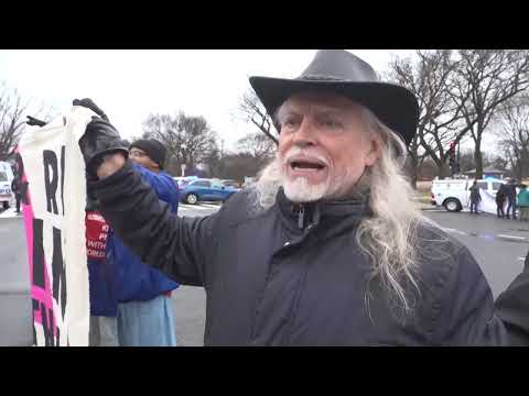 DC protesters block Intersection to oppose PEPFAR cuts: 'PEPFAR saves lives, Rubio kills'