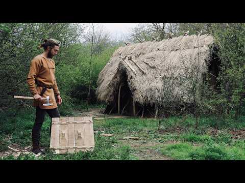 I Built a Medieval House Using Primitive Techniques | Start to Finish