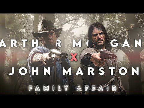 RDR2 [4K] Edit Arthur Morgan X John Marston Edit | Family Affair - Mary J. Blige #rdr2