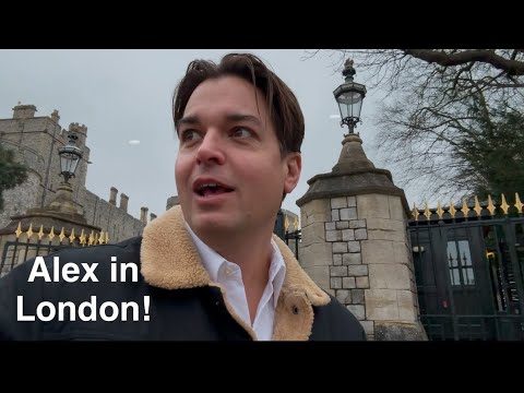 Alex goes to London! A quick visit with some new friends!