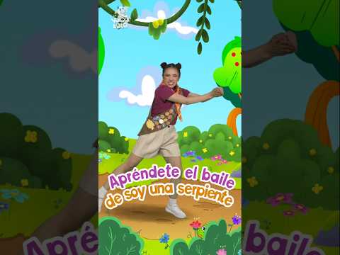 Aprende a Bailar 🐍 Soy una Serpiente con La Vaca Lola #Shorts