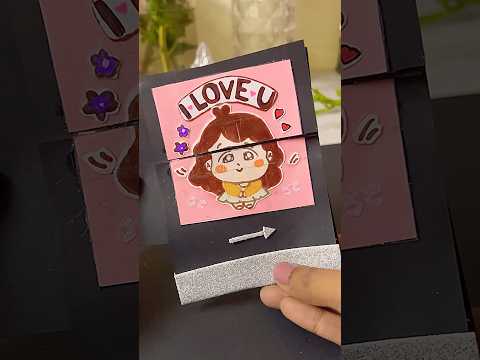 😍Magical Secret Message Card✨| DIY Tutorial #cute #papercraft #cosytales #emojicrafts #love #art