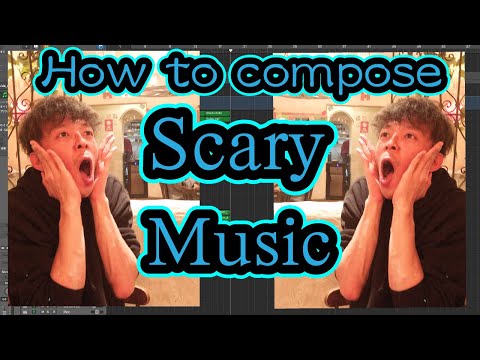 How to compose scary music.(Like horror movie background music)