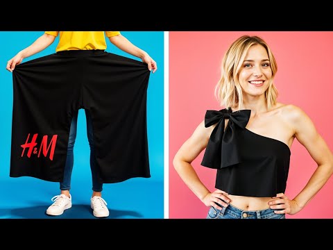 LIFE-CHANGING CLOTHING HACKS! ✨ Transform Your Wardrobe with Fashion Tips to Save Time & Money! 💸👗