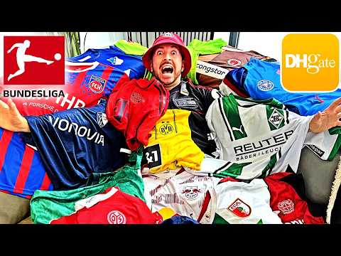 Buying EVERY 24/25 Bundesliga Football Shirt 😬 (REAL vs DH GATE)