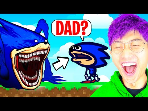 BABY SHIN SONIC ATTACKED US!? (FUNNY SHIN SONIC GAME!)