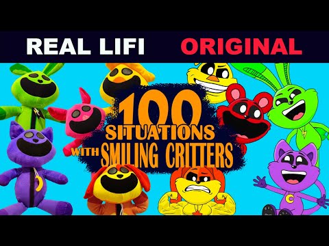 100 SITUATIONS with Smiling Critters 💜 | REAL LIFE vs ORIGINAL | Most EPIC CatNap Moments!