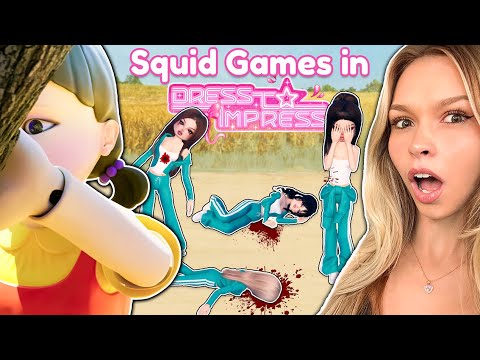 $10,000 Squid Games in Dress to Impress | Roblox