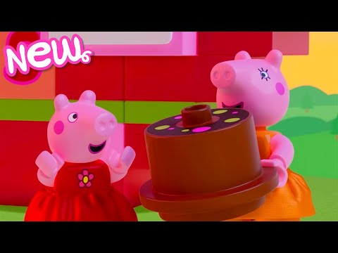 Peppa Pig Tales 💖 The Valentine's Day Cake 🍰 LEGO DUPLO Peppa Pig Episodes