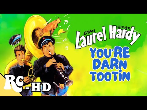 You’re Darn Tootin’ (1928) | Stan Laurel | Oliver hardy | Classic Movie restored In HD