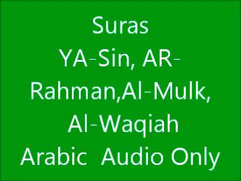 Salinan dari Surat Yasin,Al Mulk,Ar Rahman dan Al Waqiah Syekh Abdurrahman as Sudais