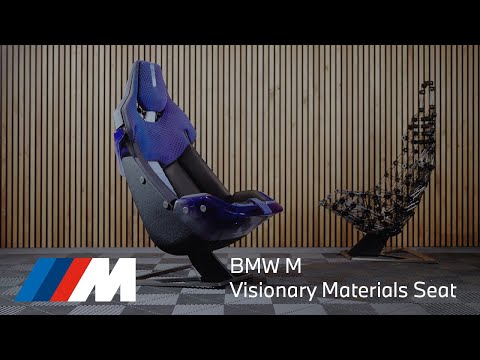 THE BMW M VISIONARY MATERIALS SEAT – Circular, Sustainable & Lightweight Design.