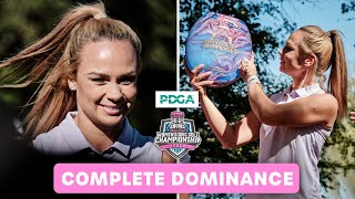 First Time Kristin Tattar Has EVER Done This | 2024 Throw Pink Women’s Disc Golf Championship