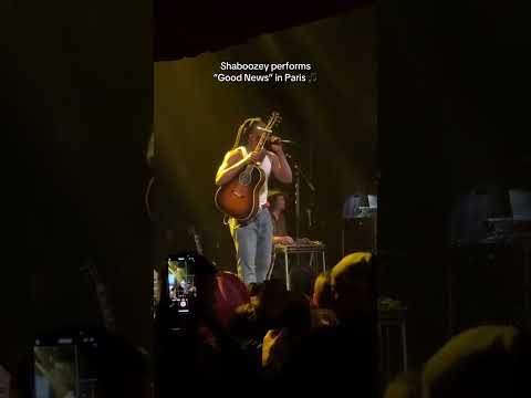 Shaboozey performs "Good News" in Paris