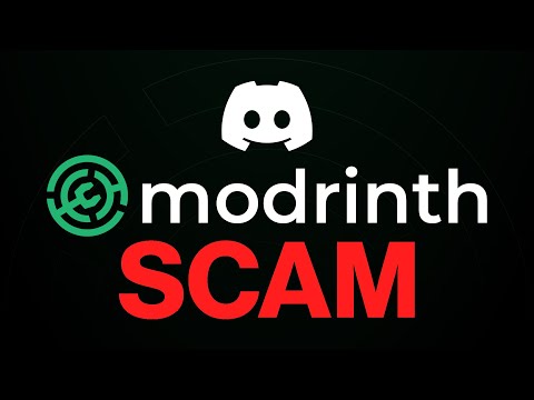 BE AWARE Of This Modrinth Discord Scam