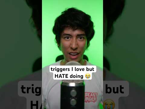 triggers I love but HATE doing 😭 #asmr