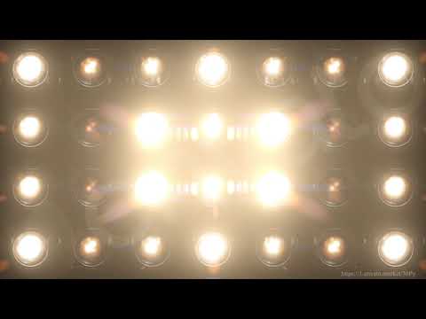 Floodlight Flashing Lights Flashlights Stage Lights Video Footage 4K VJ Loop Background