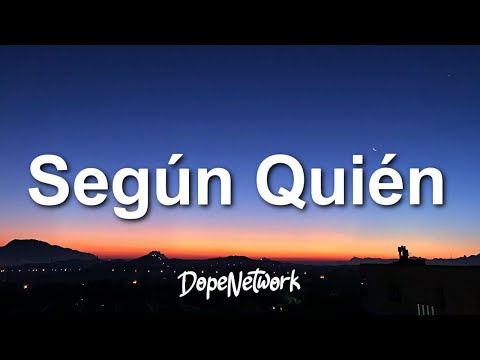 Maluma, Carin Leon - Según Quién (Letra/Lyrics)