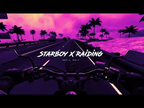 Starboy X Riding - Gameplay || Aesthetic Status Video ( Slowed & Reverb )