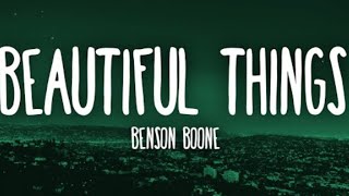 Benson Boone Lyrics - Beautiful things