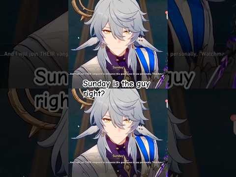 Sunday’s The Guy Right? #penacony #honkaistarrail #sundayhsr