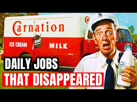 20 Everyday Jobs That NO Longer Exist, Lost to History!