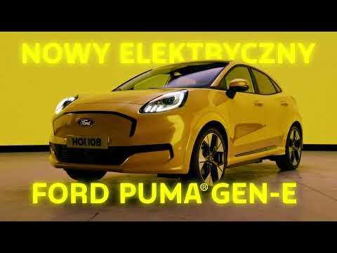 Nowy elektryczny Ford Puma Gen-E®