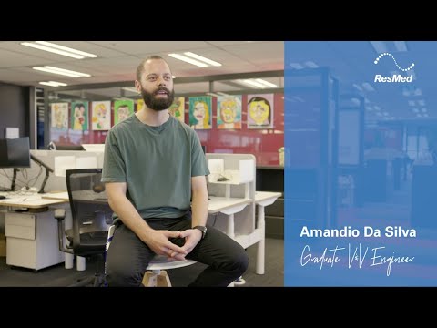 Meet Amandio Da Silva, Graduate Verification & Validation Engineer at ResMed