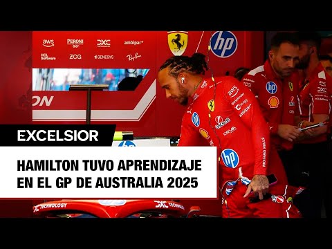 Hamilton tuvo aprendizaje en el GP de Australia 2025