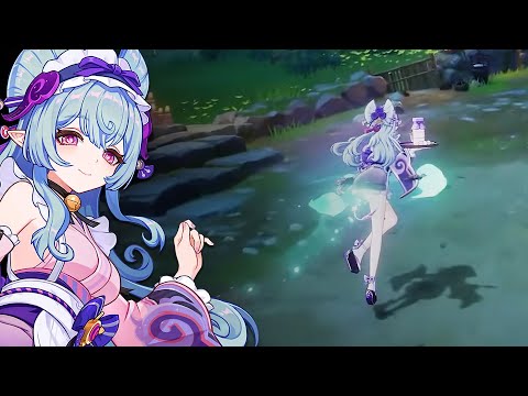 Yumemizuki Mizuki Gameplay & Yumemizuki Mizuki Skill Showcase | Genshin Impact 5.4 Mizuki Gameplay