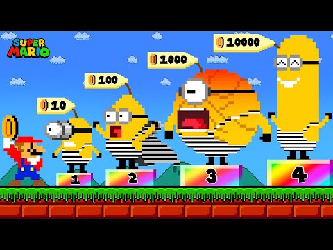 Mario Can Buy All Prisoners MEGA MINIONS | Game Animation