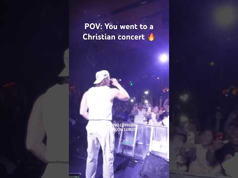 POV: You went to a Christian concert