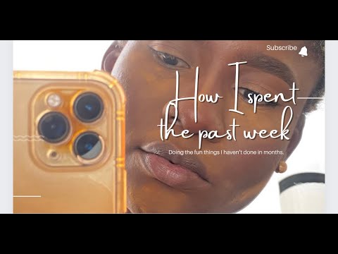 LAGOS VLOG #1  PHOTO SHOOT | SALOON | YOGA | ICE-CREAM STOP