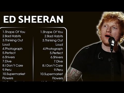 ED SHEERAN VIRAL HIT SONG PLAYLISTS🎧🎧