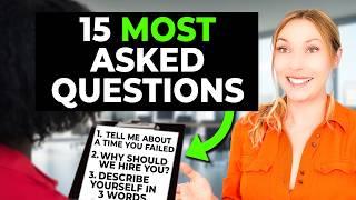 The Top 15 Job Interview Questions and How to Answer Them