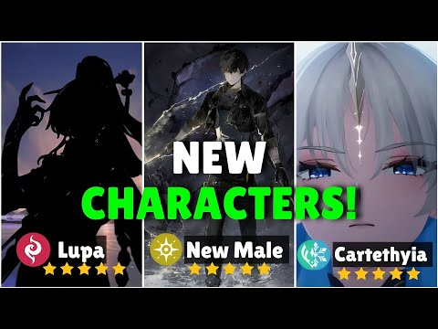 New Male Character, Lupa, and Cartethyia Revealed in Wuthering Waves!