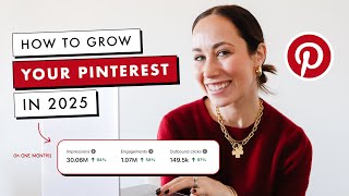 5 BEST Tips on How to Grow Pinterest in 2025 (I get 20+ million monthly views!) | By Sophia Lee