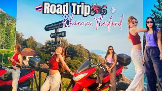 #Scenic Seaside Route in Khanom-Sichon, Thailand 🇹🇭 🏝️🛣️ #RoadTrip2025 |FamousRoad Khanom