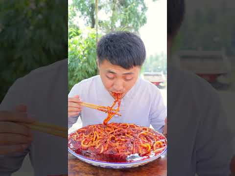 Songsong has used so many chili peppers, but they still haven't been as spicy as Ermao #mukbang