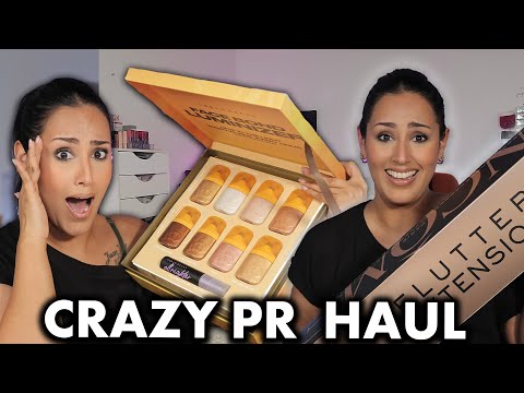 INSANE PR UNBOXING! ALL NEW MAKEUP!!!