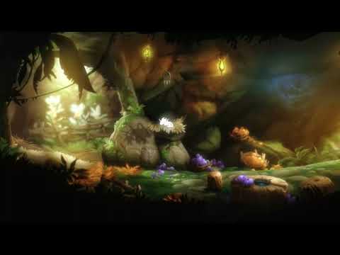 1H long screensaver from Ori and the Blind Forest gameplay no sound no music