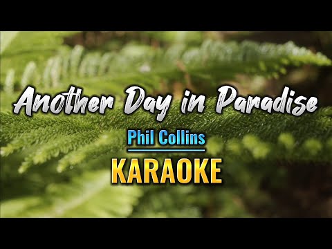 ANOTHER DAY IN PARADISE - Phil Collins (Acoustic KARAOKE)