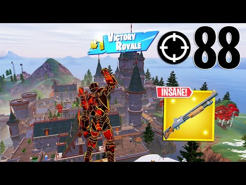 88 Elimination Solo Vs Squads Gameplay Wins (Fortnite Chapter 5 PS4 Controller)